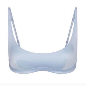 SKIMS Bridal Scoop Silk Bralette